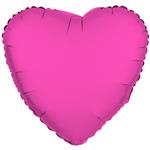 Hart Helium Ballon Neon Roze Leeg 43cm