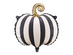Pompoen Helium Ballon Zwart Wit Leeg 39cm