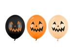 Halloween Ballonnen Zwart Oranje Pompoenen 30cm 50st
