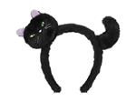 Cat Headband, 23.5x18 cm, black