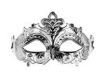 Zilveren Oogmasker Venetiaans
