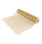 Gouden Tafelloper Glitter 5m