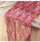 Rood Tafelloper Kant 3,1m 3st