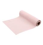 Lichtroze Tafelloper Katoen 5m