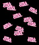 Geboorte Tafelconfetti Roze 14gr