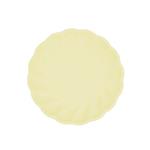 6 borden 18,8cm geel