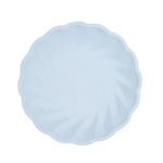 6 plates round Vert Decor, 22,9cm, blue
