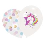 Unicorn Ballonnen 28cm 6st