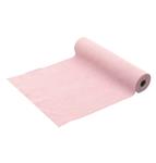 Roze Tafelloper Velvet 3m