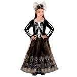 Halloween Jurk Zwart Kind Skelet