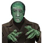 Halloween Masker Donkergroen Zombie