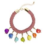 Halloween Armband Gekleurd Schedels