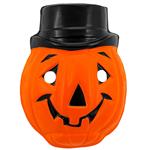 Pompoen Masker Zwart Oranje