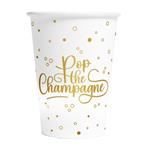 Bruiloft Beker 210ml 8st