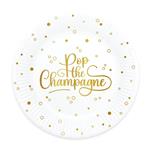 Bruiloft Borden 23cm 8st