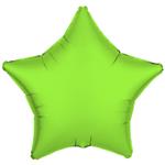Ster Helium Ballon Neon Groen Leeg 48cm