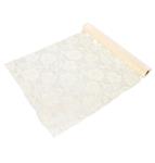 Ivoorkleurige Tafelloper Roses 5m