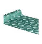 Groene Tafelloper Gingko Print 3m