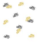 Geslaagd Tafelconfetti Zwart Goud You Did It 14gr