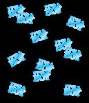 Geboorte Tafelconfetti Lichtblauw 14gr