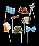 Oktoberfest Photobooth Props 8st