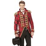 Circus Jas Rood Goud Heren