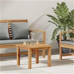 vidaXL Salontafel Bruin 45 x 45 x 36 cm Massief Teakhout