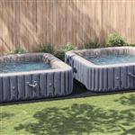 vidaXL Zwembad Grondzeil Zwart 820 x 420 cm Polyester geotextiel