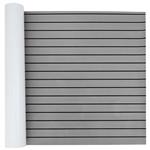 vidaXL Bootvloer lichtgrijs en zwart 240 x 90 cm EVA-schuim