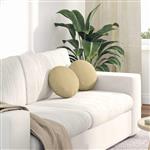 vidaXL Zitkussens 2 pcs Grijs groen Ø 30 cm Katoen Stof