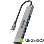 Sitecom USB-C to 4x USB-A Tiny hub