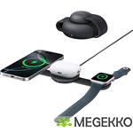 Anker MagGo 3-in-1 Foldable Draadloze Oplader 15W Zwart