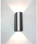 Wandlamp Artdelight Brody 2 Lichts LED 2700K Dimbaar Aluminium