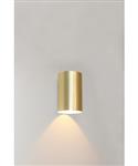Wandlamp Artdelight Brody 1 Lichts LED 2700K Dimbaar Geborsteld Goud