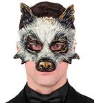 Wolf Masker Zwart Wit