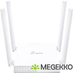 TP-LINK ARCHER C24 draadloze router Fast Ethernet Dual-band (2.4 GHz / 5 GHz) Wit