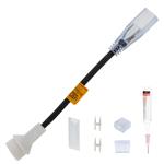 Accessoire - Aansluitkit - 150mm 280mm 20mm - Zwart