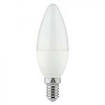 LED kaarslamp E14 warmwit 2700K - 4.8W 470 lumen - mat opaal