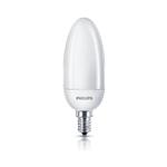 Philips Softone E14 Spaarlamp - Kaarsvormig - Mat - 8W vervangt 35W - Warm wit licht