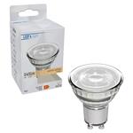LED Spot GU10 360 lumen - 4W - Warmwit 2700K - 36° - MR16 - Helder Glas
