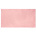 vidaXL Nep Konijnenbont Tapijt Roze 80 x 150 cm Polyester