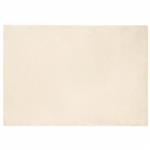 vidaXL Nep Konijnenbont Tapijt Crème 140 x 200 cm Polyester