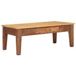 vidaXL Salontafel met lade Bruin 110 x 55 x 40 cm Massief Mango Hout
