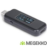 StarTech.com USB-C Power Tester, Digitale Multimeter, Bidirectionele Stroom- en Spanningsmeter, Tot