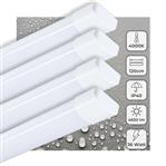 4 PACK LED's Light LED TL lamp 120 cm voor binnen - Complete LED TL verlichting - 4650 lm