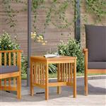 vidaXL Bijzettafel Bruin Massief acaciahout