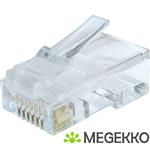 Gembird LC-8P8C-002/100 kabel-connector RJ-45 Transparant