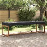vidaXL Hoes voor tuinmeubelen 262 x 102 x 15 cm 210D Oxford Stof