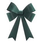 Donkergroene Strik Fluweel 86cm