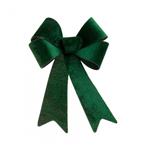 Donkergroene Strik Velvet 51cm